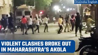 Maharashtra: Violent clashes in Akola over an Instagram post, section 144 imposed | Oneindia News