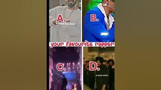 YOUR FAVOURITE RAPPER VS 4 RAPPER MC STAN #popular #youtubeshort #instagram #reels #indian #versus