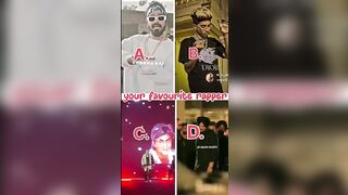 YOUR FAVOURITE RAPPER VS 4 RAPPER MC STAN #popular #youtubeshort #instagram #reels #indian #versus