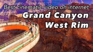 Grand Canyon (west rim) USA must before you travel cinematic shots #viral #travel #grandcanyon #usa