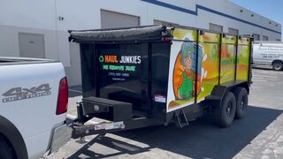 Trailer Wrap Concept: The Haul Junkies Trailer Wrap Transformation Journey in Las Vegas, NV"