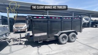 Trailer Wrap Concept: The Haul Junkies Trailer Wrap Transformation Journey in Las Vegas, NV"