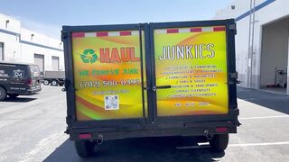 Trailer Wrap Concept: The Haul Junkies Trailer Wrap Transformation Journey in Las Vegas, NV"