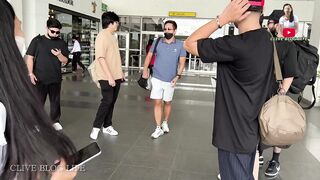 ARRIVAL NG MGA ARTISTA PARA SA MANGGAHAN CELEBRITY BASKETBALL GAME 2023 - YVES,BUGOY,MATT,JON,JIMBOY