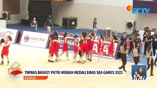 Live Report: Timnas Basket Putri Meraih Medali Emas dalam SEA Games 2023 di Kamboja | Liputan 6