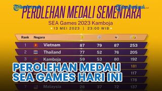 ???? UPDATE Perolehan Medali SEA Games Hari Ini, Indonesia Berpeluang ke Posisi 3 Klasemen