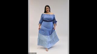 Plus Size Summer Shein Dresses Try On Haul #shein #plussizehaul #lingerie