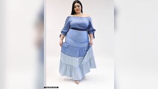 Plus Size Summer Shein Dresses Try On Haul #shein #plussizehaul #lingerie