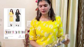 Huge MEESHO Kurti Haul!???? Starting at Rs.177 | Try On haul | Pooja Dangi #meesho