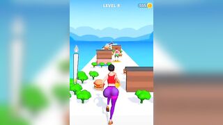 NOOB vs PRO vs HACKER vs GOD in Twerk Race 3D! ????,///////////////Twerk to new game.#viral #trending