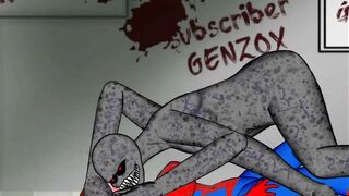 Spider Girl vs Regenerator - TIKTOK SPIDER GIRL COSTUME