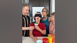 Funny Taste Challenge #shorts #strawschallenge #mysterytaste #shorts