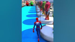 GTA 5 Epic Ragdolls/Spiderman Funny Compilation #436 (GTA5, Euphoria Physics, Funny Moments) #shorts