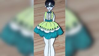 [???????? Paperdiy ????????] paper doll tutorial, Play paper doll compilation, beautiful dress designs #66