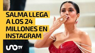 Salma Hayek: actriz celebra bailando sus 24 millones en Instagram