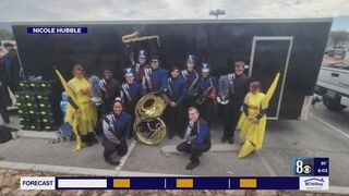 Band trailer stolen from northwest Las Vegas high school campus