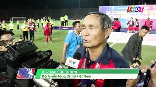 Muôn màu SEA Games - 16/5/2023 - Khoảnh khắc đội tuyển nữ bóng đá Việt Nam mừng chiến thắng | THDT