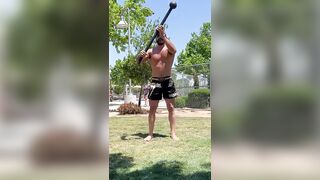 ???? WAR YOGA #WARYOGA | STEEL MACE FLOW | MACEBELL #mmaworkout