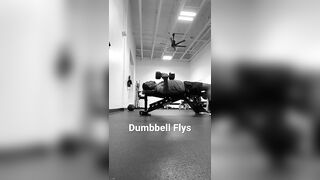 Dumbbell Flys ???? #fitness #gymmotivation #health #pilates #therapy #wealth #yoga #finance #squat