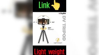 Tripod for Mobile Phone with Phone Mount & Remote, Flexible. 360° घूमने वाली Tripod। #youtubeshorts