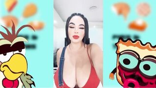 Pies and Thighs Challenge ???????? Tiktok MEGA big bank challenge #twerk (slow motion) compilation