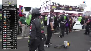 BUSCH, REDDICK AND LARSON PIT STOPS - 2023 NASCAR PIT CREW CHALLENGE AT NORTH WILKESBORO