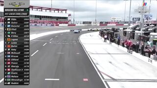 BUSCH, REDDICK AND LARSON PIT STOPS - 2023 NASCAR PIT CREW CHALLENGE AT NORTH WILKESBORO