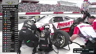 BUSCH, REDDICK AND LARSON PIT STOPS - 2023 NASCAR PIT CREW CHALLENGE AT NORTH WILKESBORO