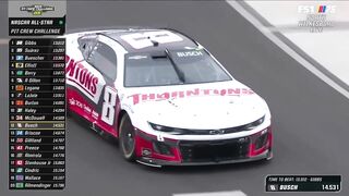 BUSCH, REDDICK AND LARSON PIT STOPS - 2023 NASCAR PIT CREW CHALLENGE AT NORTH WILKESBORO