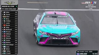 BUBBA WALLACE PIT STOP - 2023 NASCAR ALL-STAR PIT CREW CHALLENGE AT NORTH WILKESBORO