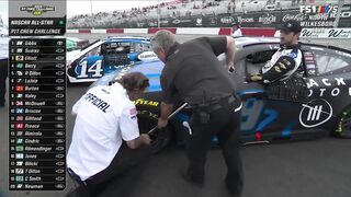 BUBBA WALLACE PIT STOP - 2023 NASCAR ALL-STAR PIT CREW CHALLENGE AT NORTH WILKESBORO