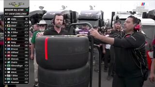 BUBBA WALLACE PIT STOP - 2023 NASCAR ALL-STAR PIT CREW CHALLENGE AT NORTH WILKESBORO