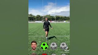 Footballer Vs Rugby Player CrossBar Challenge @MaxBrownYo