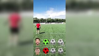 Footballer Vs Rugby Player CrossBar Challenge @MaxBrownYo