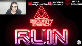 FNAF Security Breach Ruin DLC Gameplay Trailer REACTION || FNAF RUIN IS INSANE!