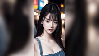 4K AI ART , FASHION SHOW LOOKBOOK MODELS | The Cute Girl Style video