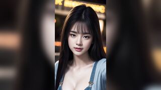 4K AI ART , FASHION SHOW LOOKBOOK MODELS | The Cute Girl Style video