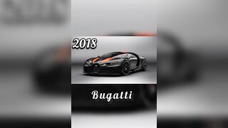 2014 to 2023 bugatti car models #shorts #viral