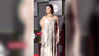 Prachi Desai Spotted at Zee cine awards???? #celebrity #zeecineawards2023 #prachidesai