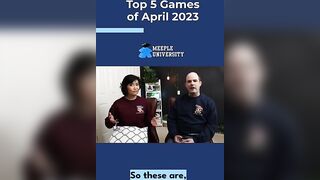 Top 5 or 10 Games April 2023????❤️ Categories and intro #shorts #boardgames