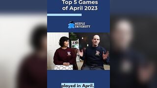 Top 5 or 10 Games April 2023????❤️ Categories and intro #shorts #boardgames