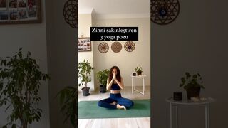 ???? Zihni sakinleştiren #3 #yoga pozu #asana #wellness