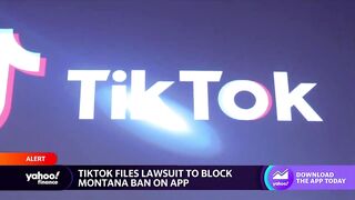 TikTok sues Montana over ban on app