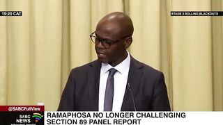 Ramaphosa will no longer challenge Phala Phala report