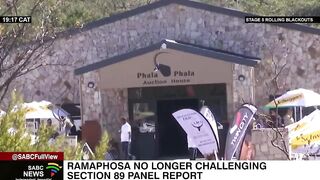 Ramaphosa will no longer challenge Phala Phala report