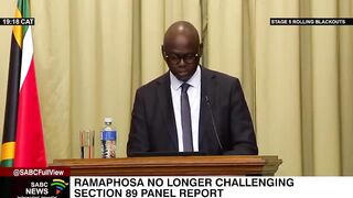 Ramaphosa will no longer challenge Phala Phala report