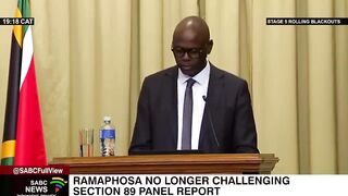 Ramaphosa will no longer challenge Phala Phala report