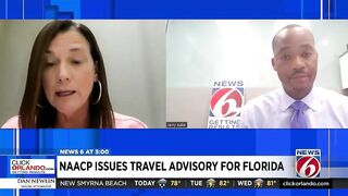 NAACP issues travel advisory for Florida claiming state is 'hostile territory'