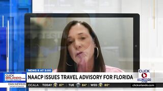 NAACP issues travel advisory for Florida claiming state is 'hostile territory'