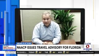 NAACP issues travel advisory for Florida claiming state is 'hostile territory'